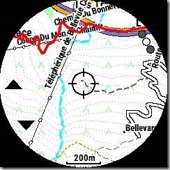Forerunner 945 Velomap race map